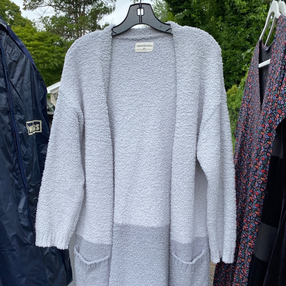 Woman’s fleece sweater